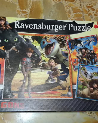 Puzzle PawPatrol Dragons Trainer Tartarughe Ninja