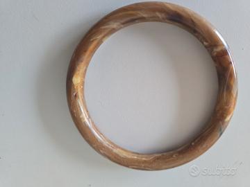 Bracciale rigido vintage marmorizzato