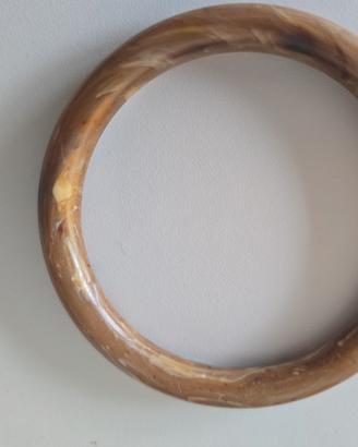 Bracciale rigido vintage marmorizzato