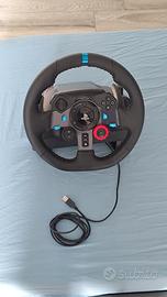 simulatore di guida Logitech g29 e cambio manuale