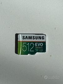Samsung EVO Select microSDXC 512GB UHS-I U3