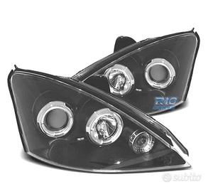 FARI FORD FOCUS 98-01 ANGEL EYES LED NERO