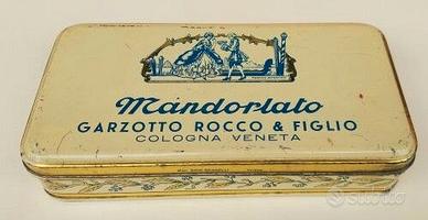 Scatola Di Latta Mandorlato Garzotto Rocco&Figlio