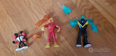 BEN10 INFERNO, DIAMANTE e due per due