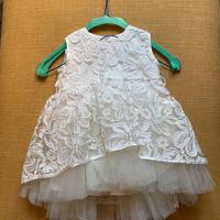 Abito da cerimonia bambina 9/12 mesi
