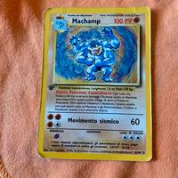 Machamp Prima edizione Holo Rara