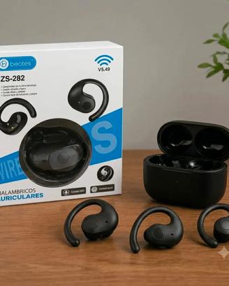BEOTES ZS-282 Auricolari Bluetooth Sportivi Neri