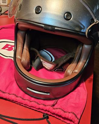 Casco Bell Bullit Retro Matte Metallic titanium XL