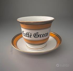 Set da tè Caffè Greco in porcellana Richard Ginori