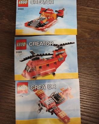Lego creatior 3 in 1 n. 31003