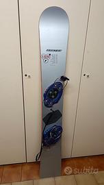 Snowboard Burton Prime Factory attacchi rigidi