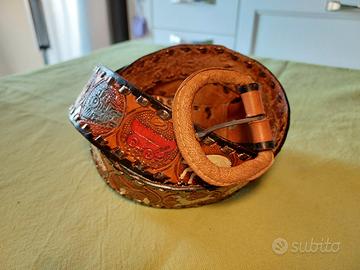 CINTURA VINTAGE ANNI 80 ORIGINALE EL QUERO 