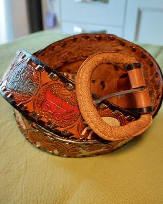 CINTURA VINTAGE ANNI 80 ORIGINALE EL QUERO 