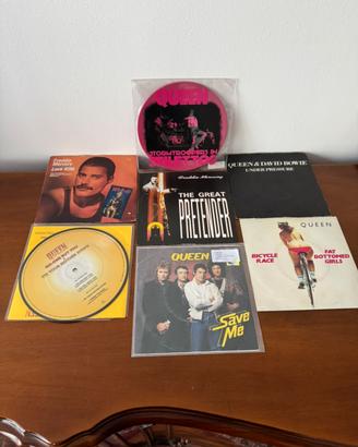 Lotto 45 giri Queen / 7 pezzi