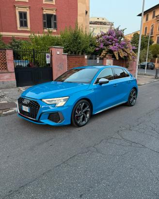 Audi A3 Sportback 35 TDI S Line Edition-Blu Turbo