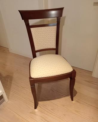 Sedie in faggio nuove di fabbrica 