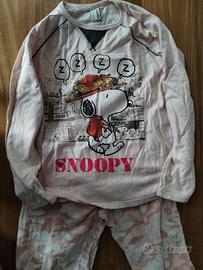 Pigiama Benetton Snoopy Peanuts
