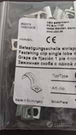 collari fissaggio tubo d.4 Obo Bettermann 1003046