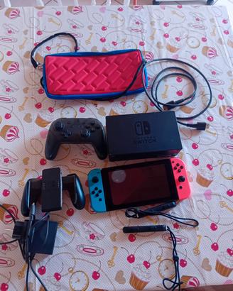 Nintendo switch + pro controller