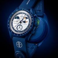 Swatch Omega MISSION TO EARTHPHASE MOONSHINE GOLD