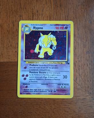 Hypno 8/62 Fossil Card Pokemon 2000