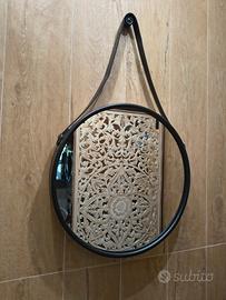 specchio da parete industriale vintage 