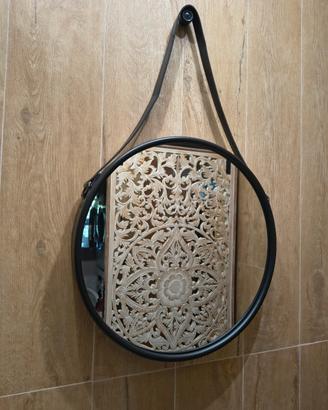 specchio da parete industriale vintage 