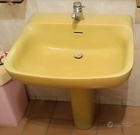 lavandino ceramica sanitari vintage