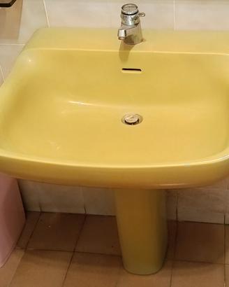 lavandino ceramica sanitari vintage