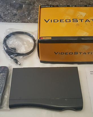 2 DECODER VIDEOSTATION FASTWEB e TELE+ ELETTRONIC