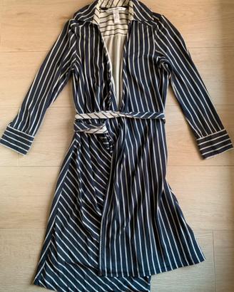 Diane von Fünstenberg midi striped dress