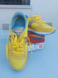 saucony donna 38 yellow grey