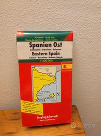 cartina geografica Spagna orientale 