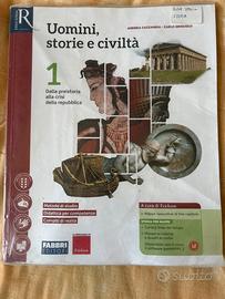 Libro uomini, storie e civiltà 1 superiore