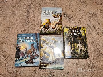 Libri di Emilio Salgari anni 70