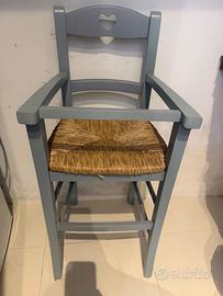 Seggiolone legno