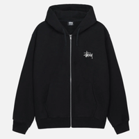Felpa con zip Stüssy nera