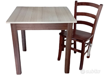 SET TAVOLO E SEDIE PER RISTORANTI