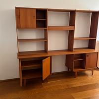 Libreria in legno anni 60