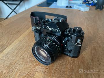 Canon A-1 con Canon FD 50mm f-1.4