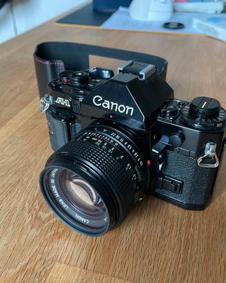 Canon A-1 con Canon FD 50mm f-1.4