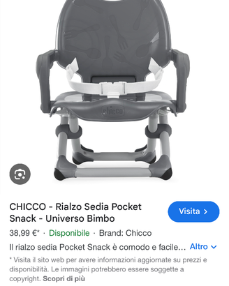 Rialzo Sedia chicco