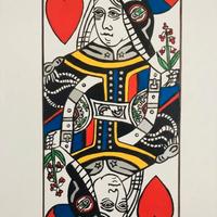Regina di Cuori dell' Arma dei Carabinieri su tela