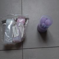 Pennelli per struccarsi e dosatori tinta