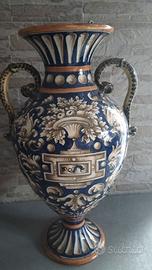 Vaso ceramica maioliche Cantagalli
