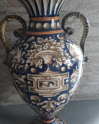 Vaso ceramica maioliche Cantagalli