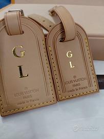 Louis Vuitton charm targhette iniziali G - L