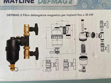 Defangatore magnetico da 1" Maychem Defmag 2