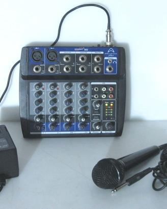 Mixer + microfono per karaoke e piccoli eventi 