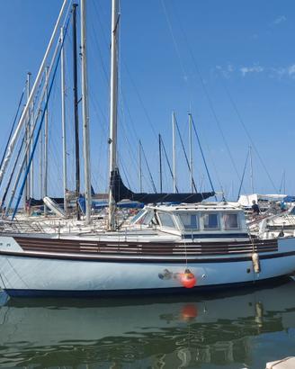 Fisherboat 34 motorsailer  vagabond nanni mercedes